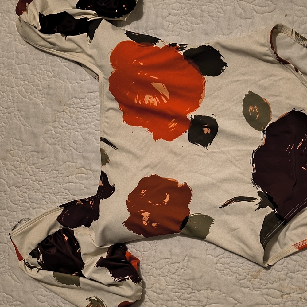 Floral Print Bodysuit
